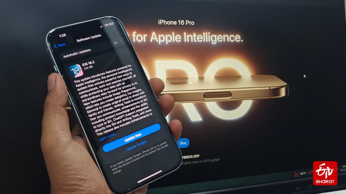 Apple iOS 18.2 arrives for eligible iPhones in India with AI features