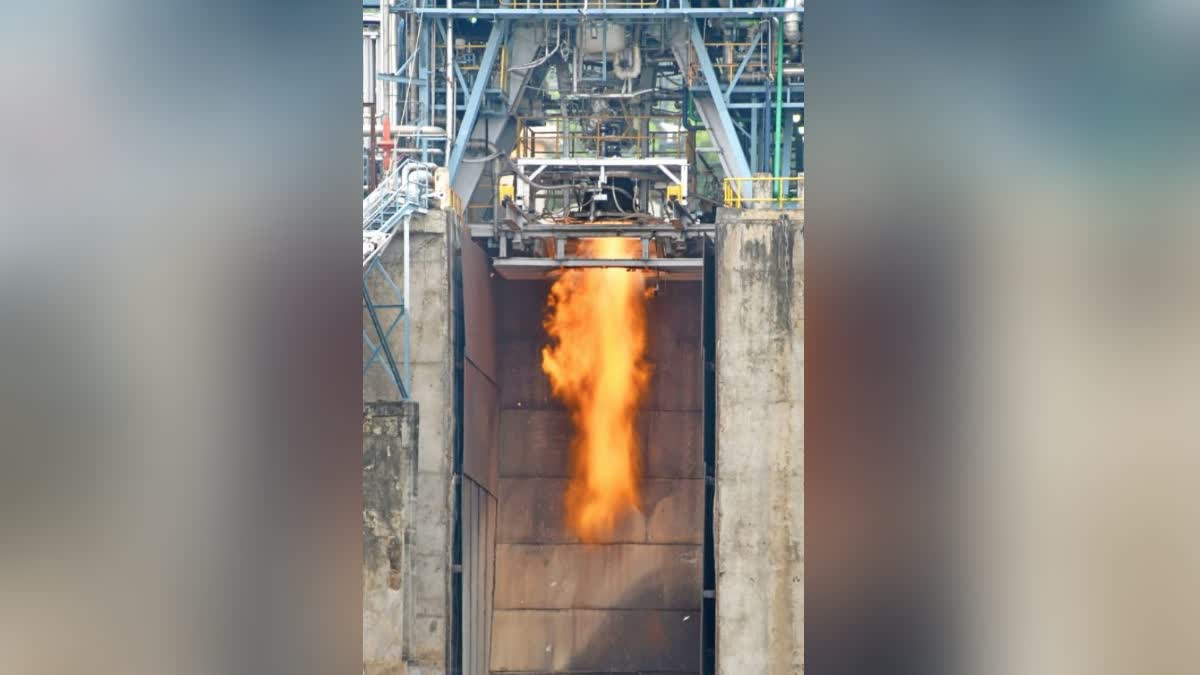 ISRO successfully tests CE20 cryogenic engine