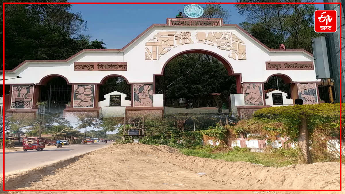 Tezpur University on road expansion