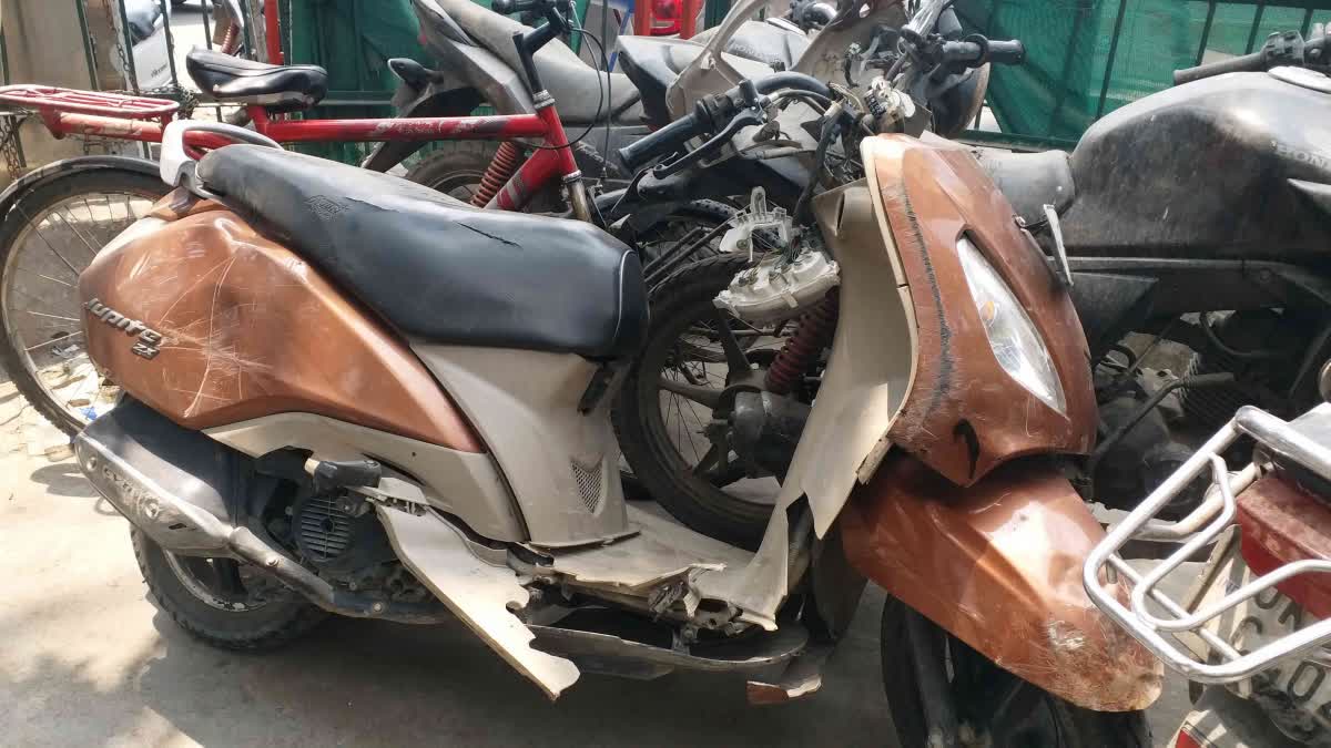 Dehradun Scooty Accident