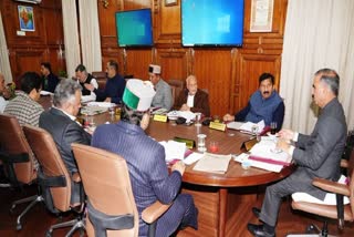 HIMACHAL CABINET MEETING