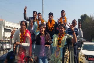 Bhiwani players won silver and bronze