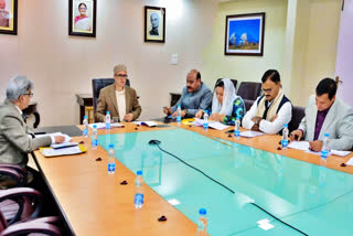 Jammu and Kashmir Cabinet led by Chief Minister Omar Abdullah.