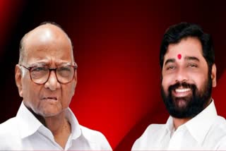 Sharad Pawar and Eknath Shinde