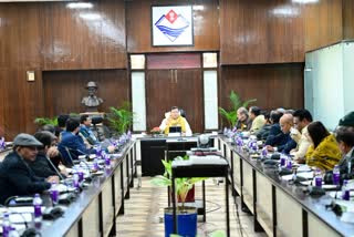 CM DHAMI TOOK REVIEW MEETING