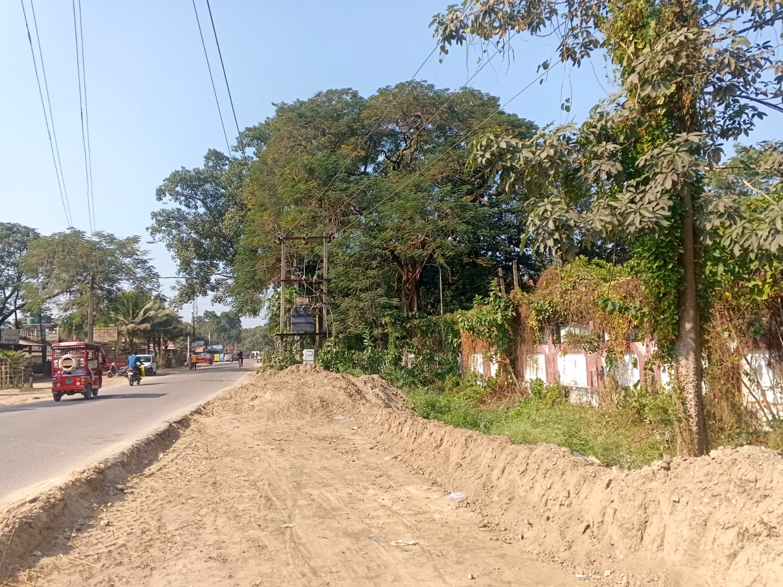 Tezpur University on road expansion