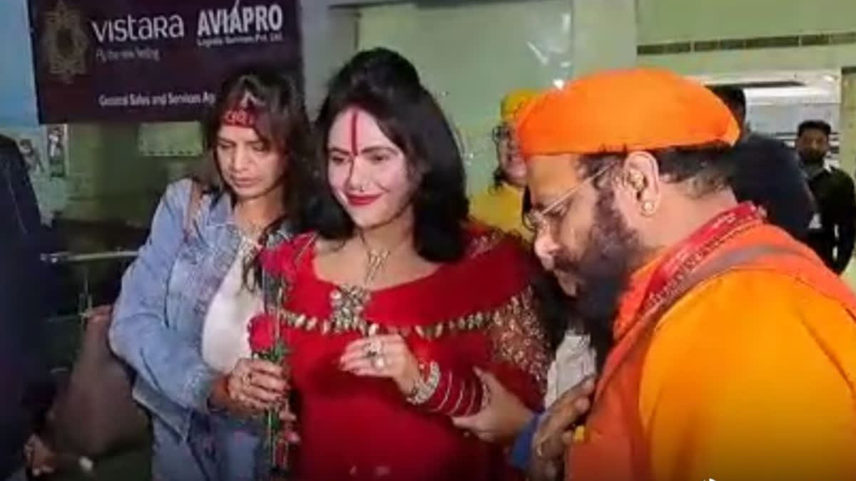 Radhe Maa s devotees warmly welcomed Amritsar