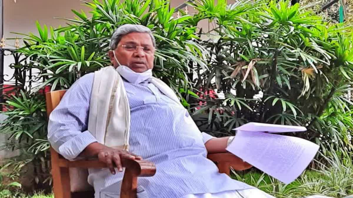 Opposition Leader  Siddaramaiah