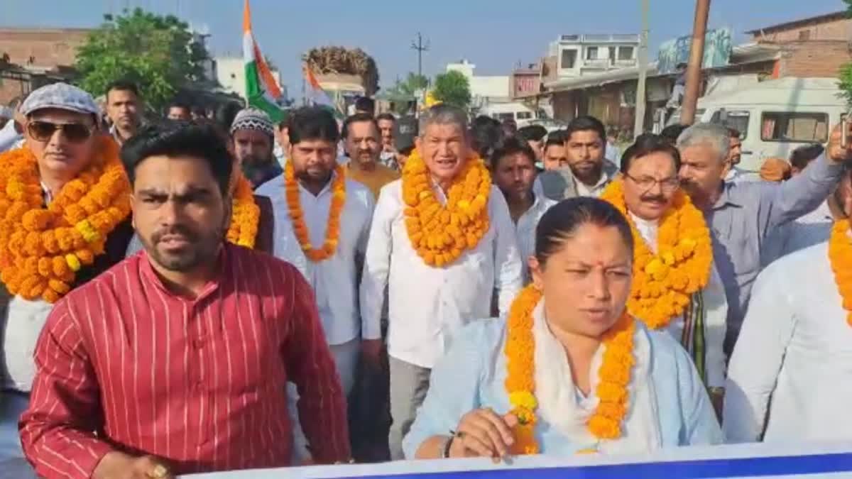 Harish Rawat in Laksar