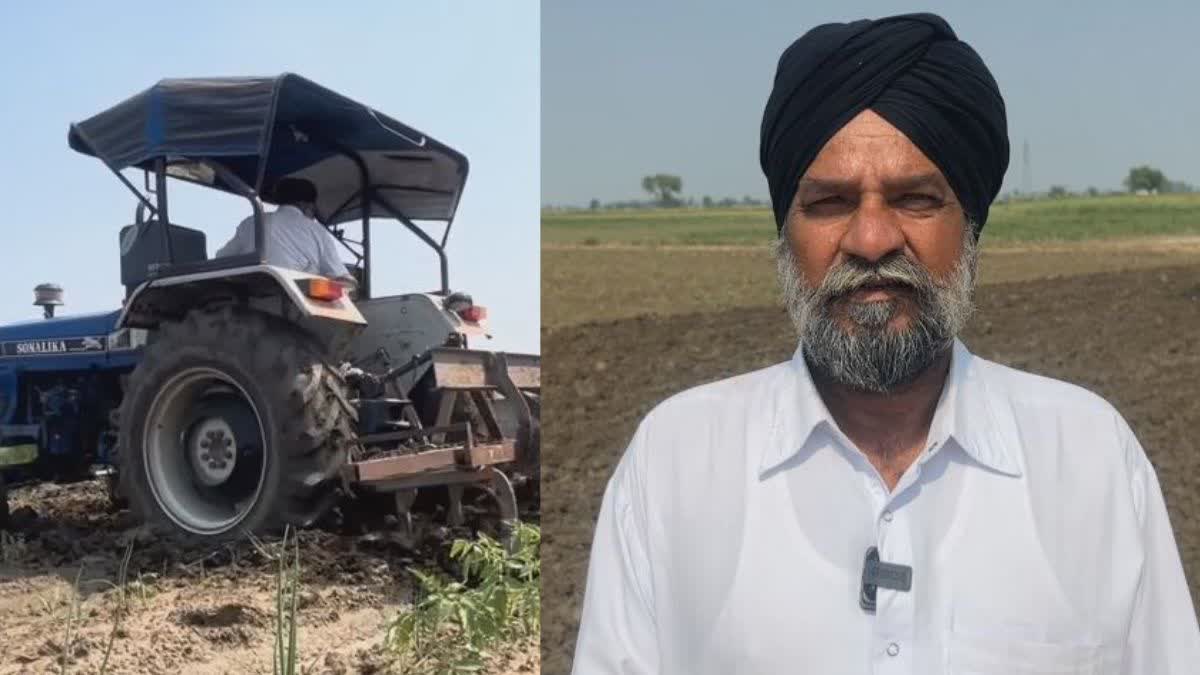 Farmers In Sangrur, destroyed his crops in Sangrur, unseasonal rain