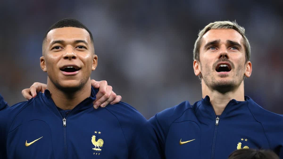 France captain Kylian Mbappe  Kylian Mbappe on Antoine Griezmann  Kylian Mbappe  Antoine Griezmann  Hugo Lloris  Didier Deschamps  ദിദിയർ ദെഷാംപ്‌സ്  കിലിയന്‍ എംബാപ്പെ  അന്‍റോയിൻ ഗ്രീസ്‌മാൻ