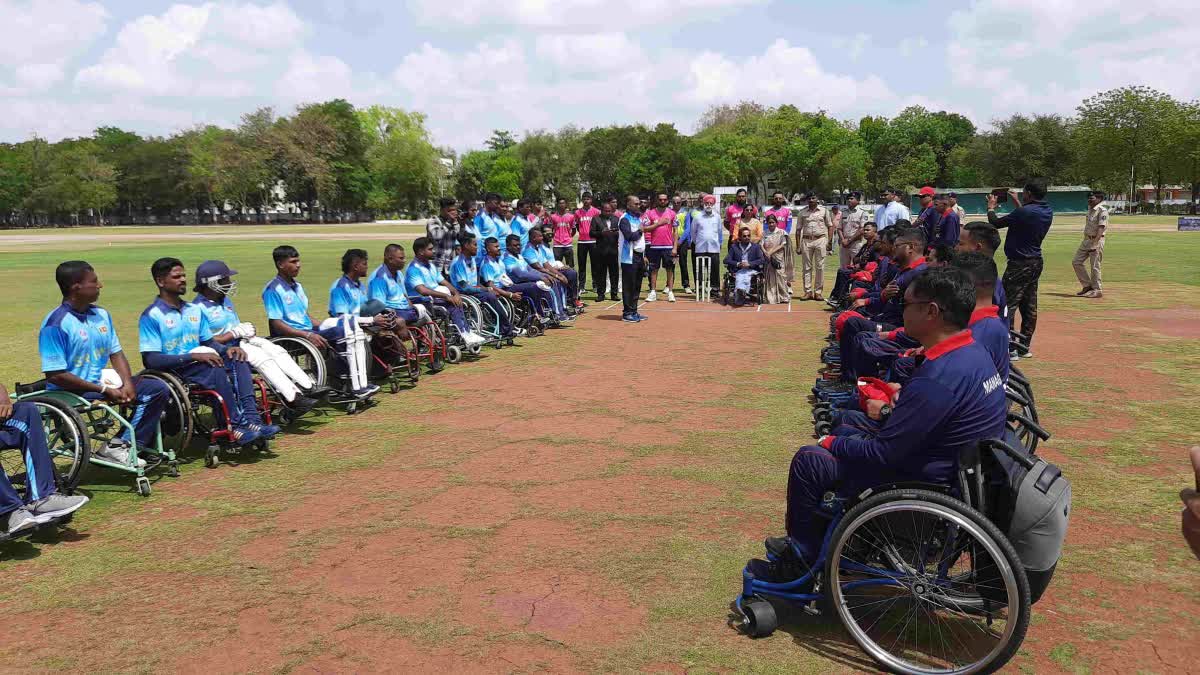 Cricket Match in Vadodara : વડોદરામાં ઇન્ટરનેશનલ વ્હીલચેર ક્રિકેટ ચેમ્પિયનશીપ 2023નો પ્રારંભ, ફાઈનલ મેચ કઇ તારીખે જૂઓ