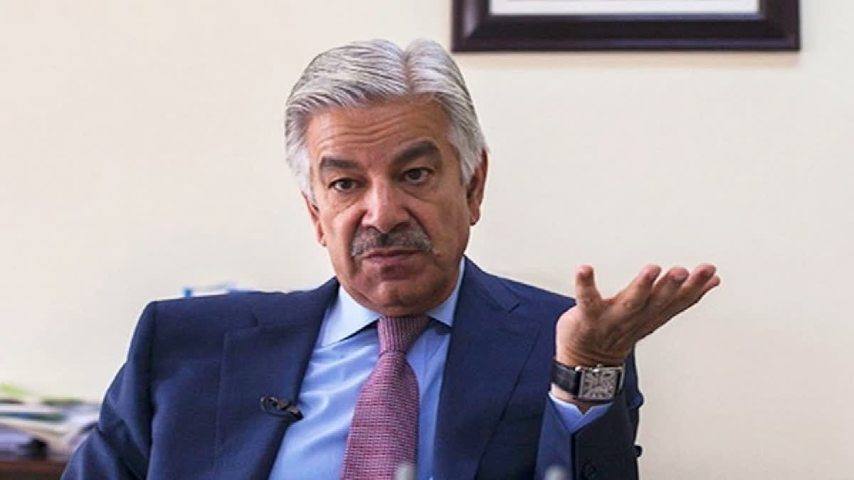 Pakistan's defence minister Khawaja Asif