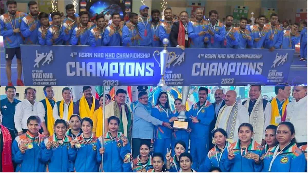 Indian men, women bag 4th Asian Kho Kho titles