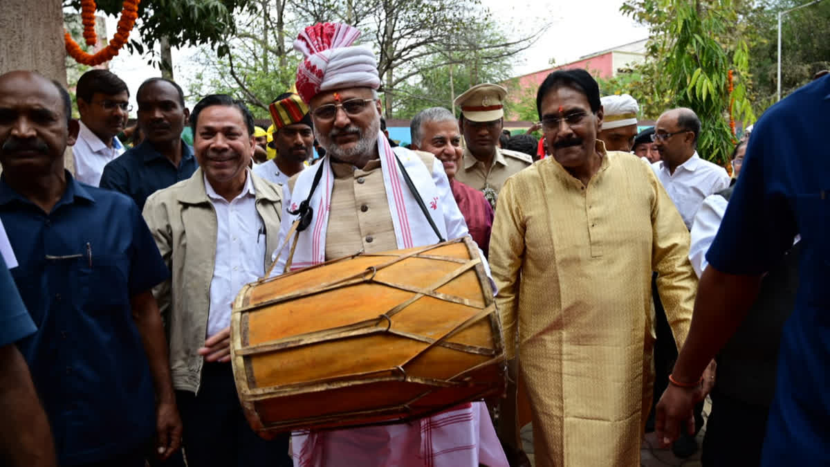 Governor CP Radhakrishnan participated in Sarhul  festival