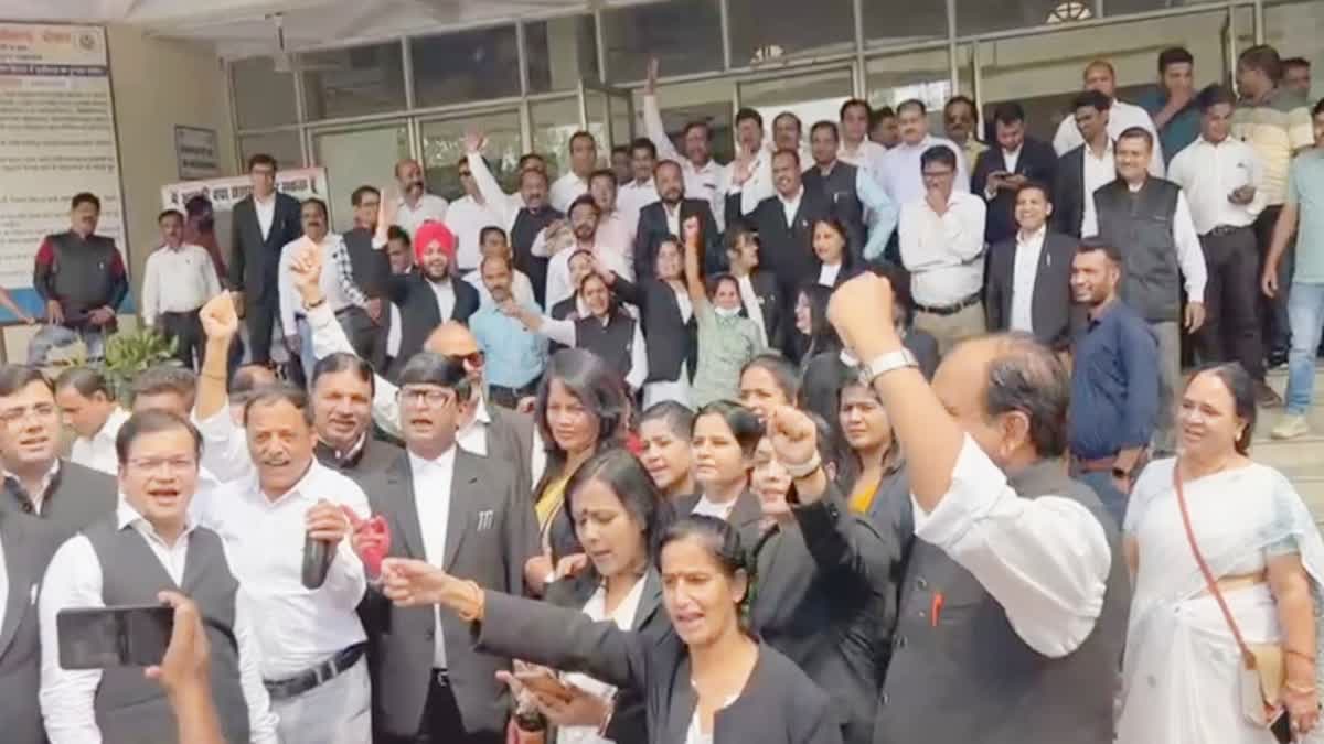 Lawyers Strike in Bhopal