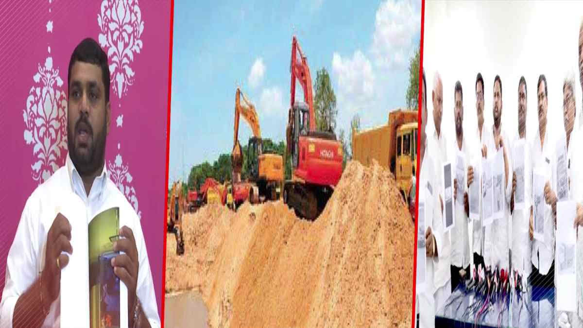 SAND MINING ISSUE VIRAL IN GUNTUR