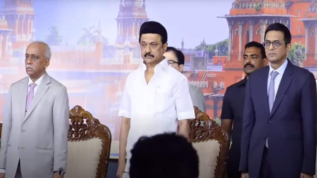 நேரலை: மதுரை மாவட்ட நீதிமன்ற கட்டட அடிக்கல் நாட்டு விழா!, chief-minister-mk-stalin-innagurates-madurai-court-bench-buliding-ceremony-function