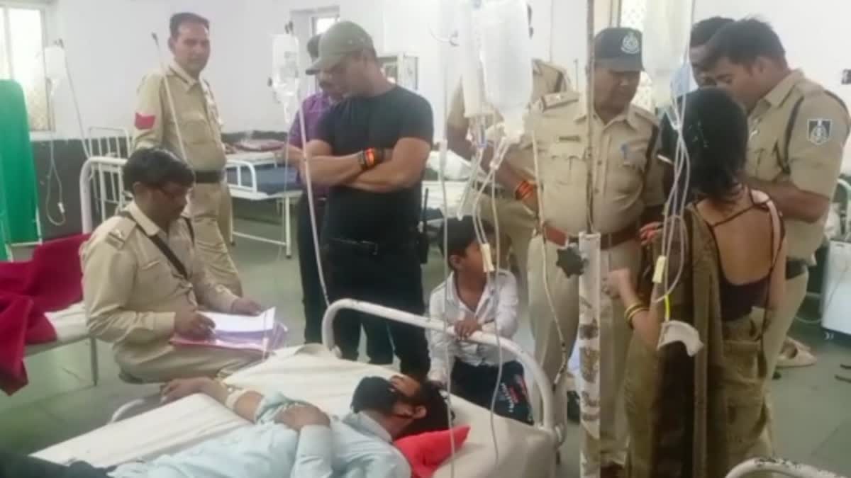 Treatment of injured youth in Shajapur