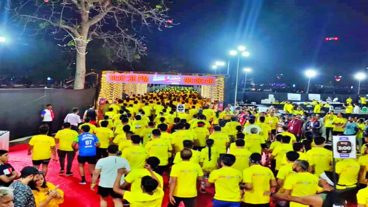 Night Marathon : રાજકોટમાં પ્રથમ વખત નાઈટ મેરેથોનનું આયોજન કરાયું