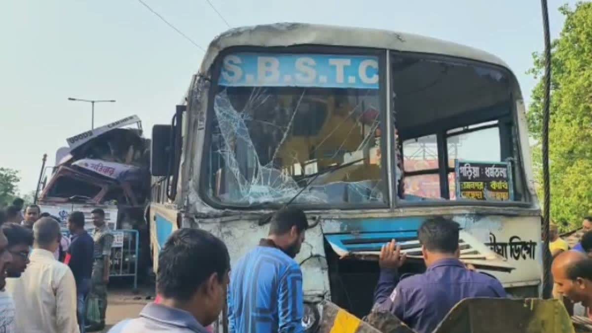 Bus Accident ETV Bharat