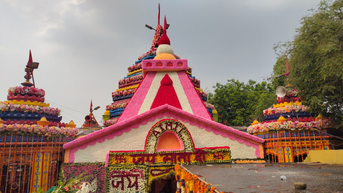 On  occasion of Chaitra Navratri Maa Chinnamastika temple Rajrappa is grandly decorated