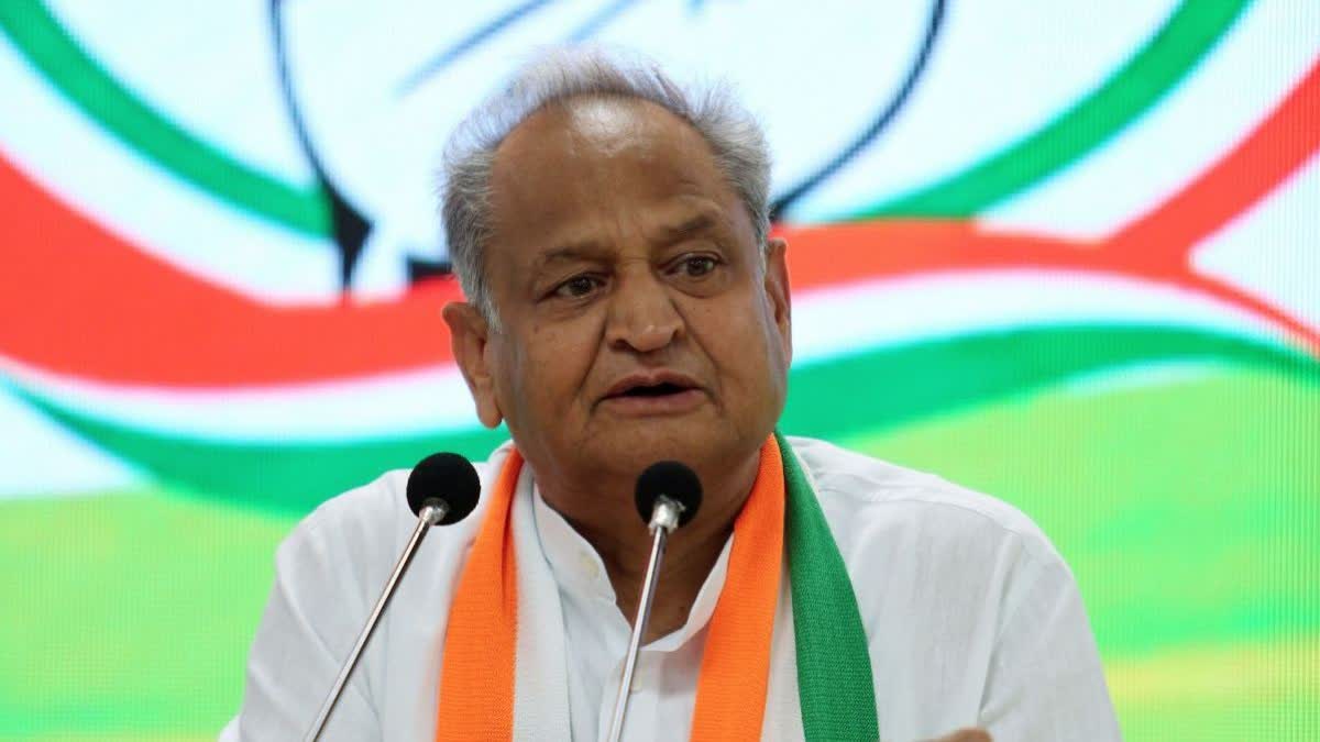 Rajasthan Chief Minister Ashok Gehlot