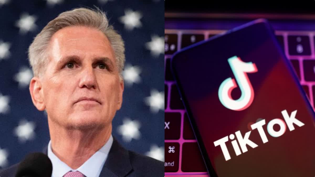 Tik Tok ban in US  US Will move forward with bill to block TikTok  bill to block TikTok  bill to block TikTok in US  TikTok  ByteDance  ടിക് ടോക്  സ്‌പീക്കർ കെവിൻ മക്കാർത്തി  ദേശീയ സുരക്ഷ  ടിക് ടോക് നിരോധിക്കണമെന്ന് ആവശ്യം  ടിക് ടോക് നിരോധനം