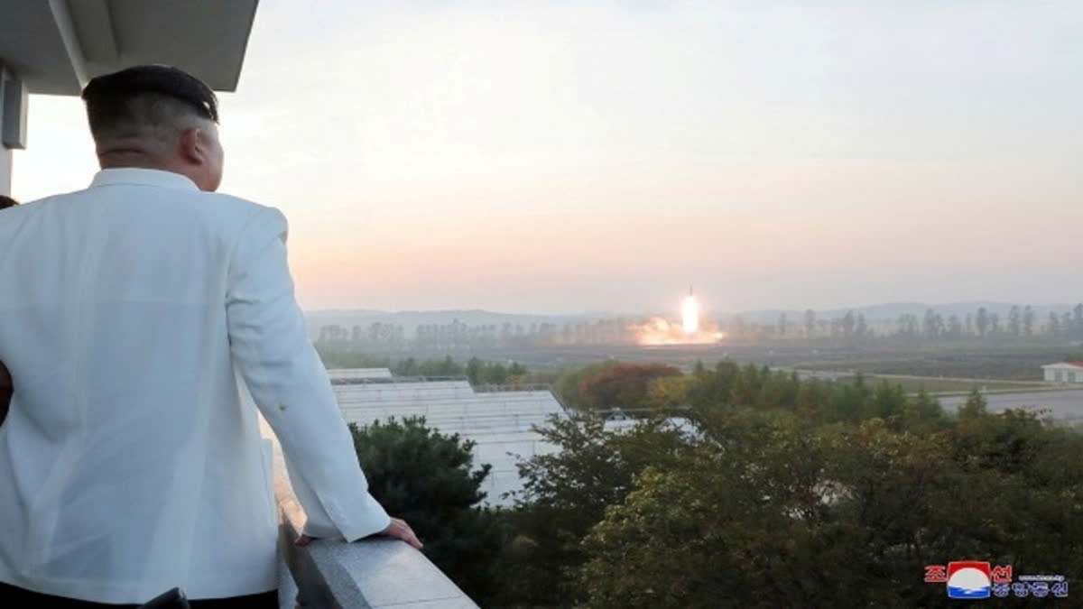 North Korea fires 2 short-range ballistic missiles towards East Sea: South Korea