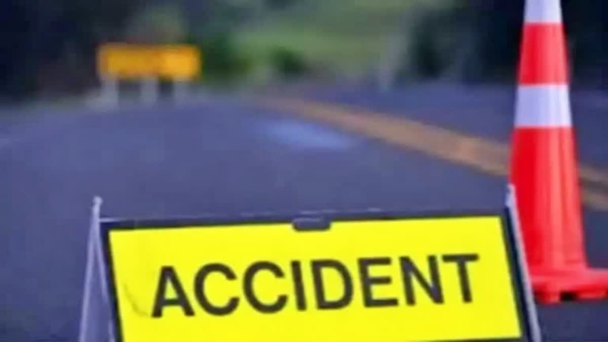 Woman died in road accident in karnal