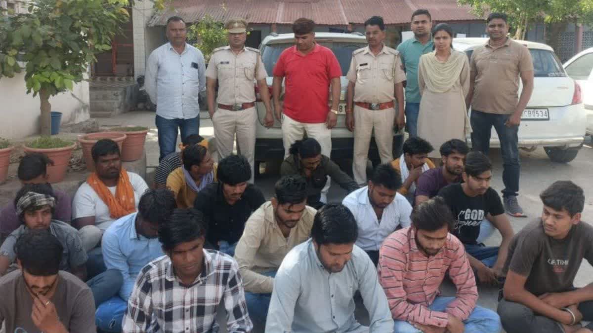 Deeg police caught 71 criminals in one day