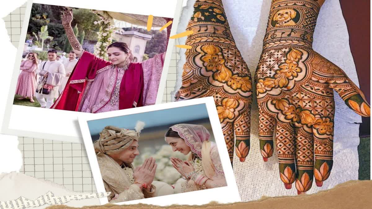 Brides to be can bookmark these beautiful designs of mehndi