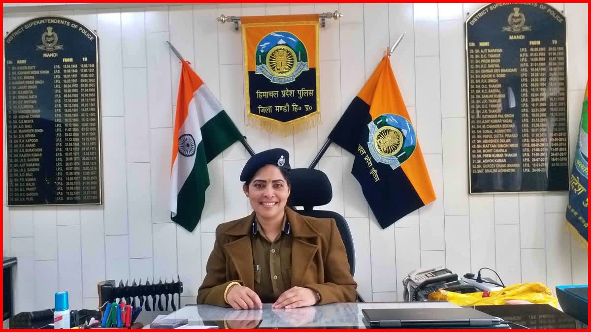 Saumya took charge as SP of Mandi