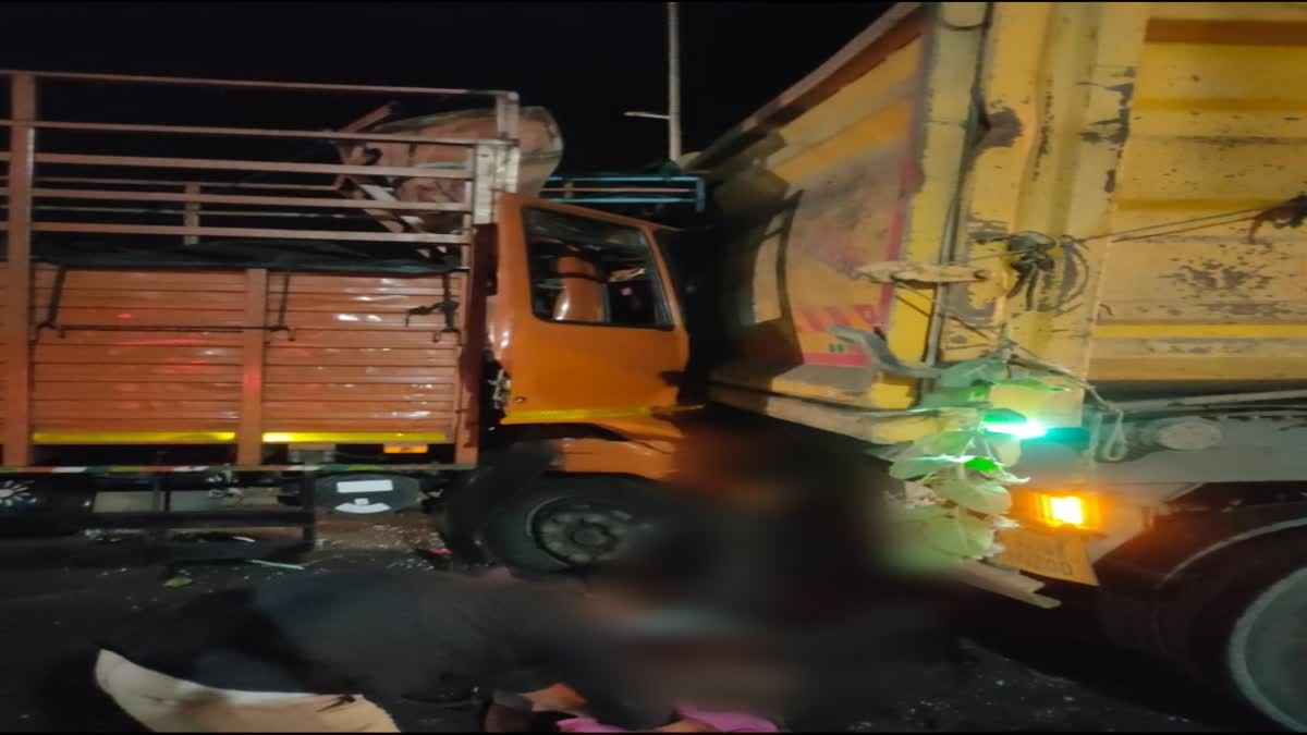 Accident in Surat : સાવા પાટિયા પાસે ટેમ્પો અને ડમ્પરનો અકસ્માત, બંને ડ્રાયવરનું મોત