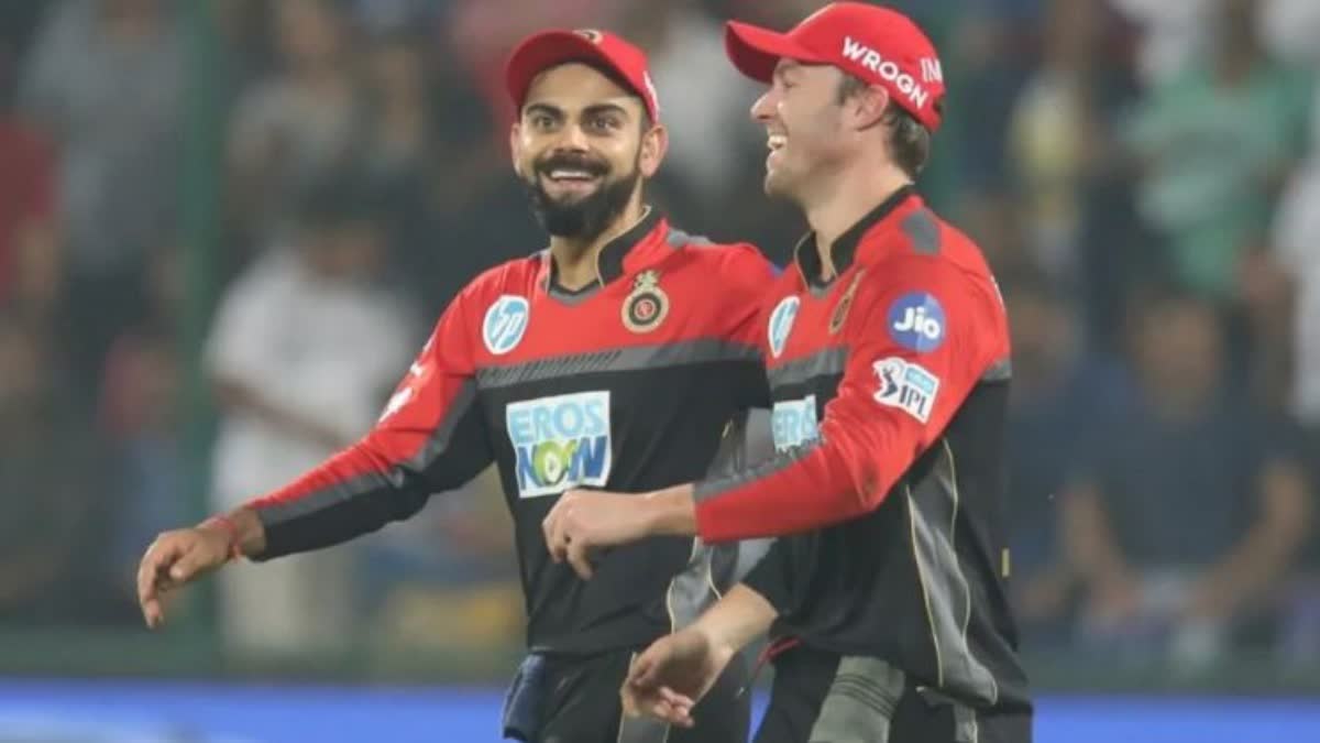 Virat Kohli and AB de Villiers