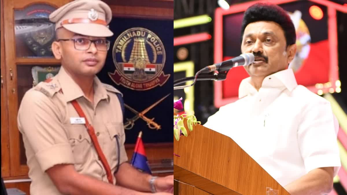 Tamil Nadu CM orders suspension of Teeth pulling ASP  പല്ല് പറിക്കുന്ന എഎസ്‌പി  സസ്‌പെന്‍ഷന് ഉത്തരവിട്ട് എം കെ സ്റ്റാലിന്‍  സസ്‌പെന്‍ഷന് ഉത്തരവിട്ട് മുഖ്യമന്ത്രി  Teeth pulling ASP  Tamil Nadu news updates  latest news in Tamil Nadu  live news updates  mk stalin  CM MK Stalin  Tamil nadu assembly