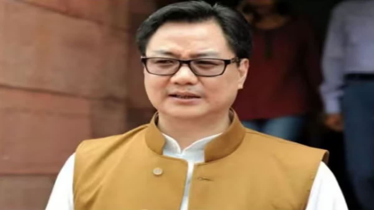 Law Minister Kiren Rijiju