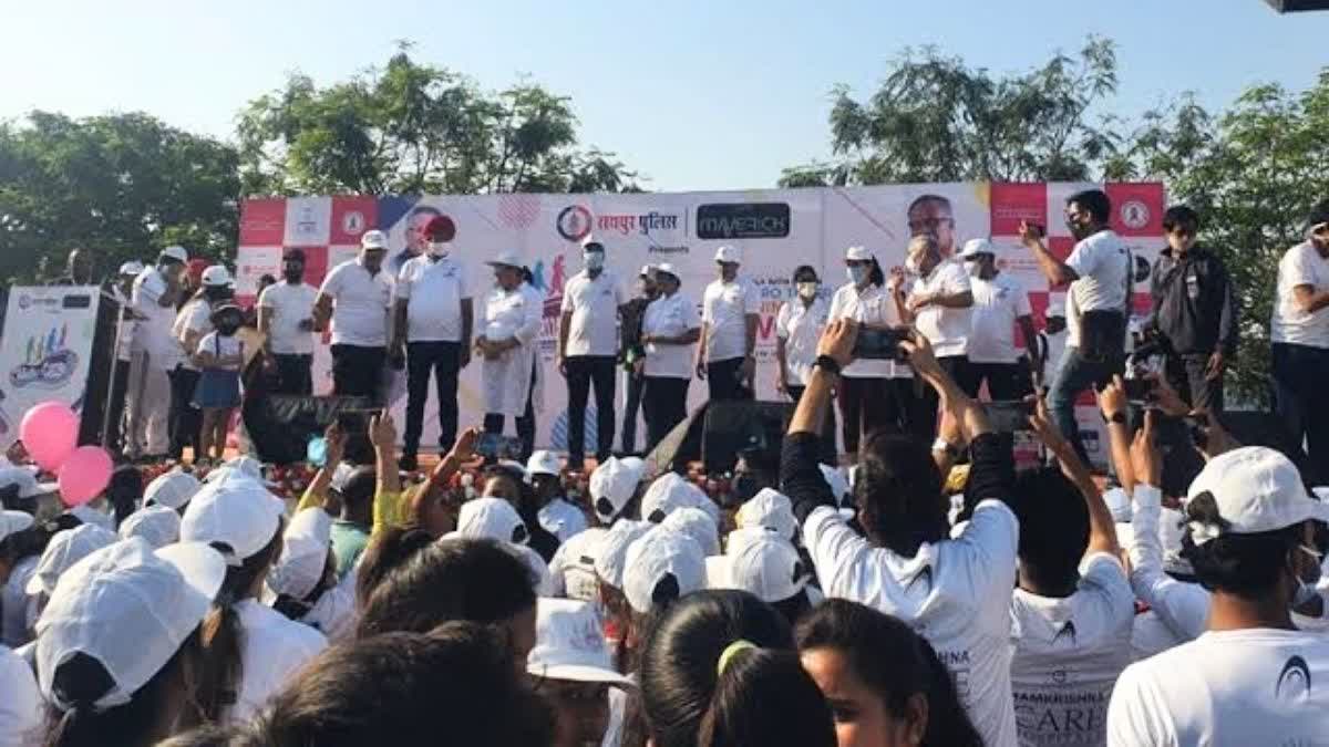 Raipur Police Walk a Cause program