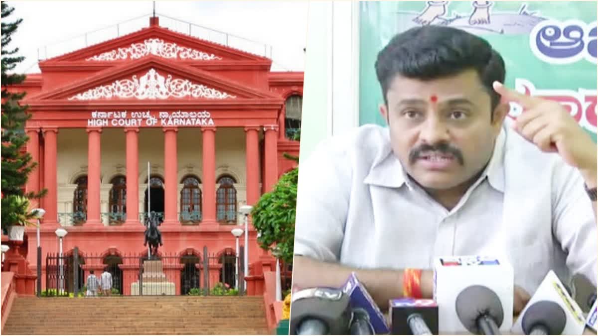 High court order on selection on JDS MLA Gourishankar