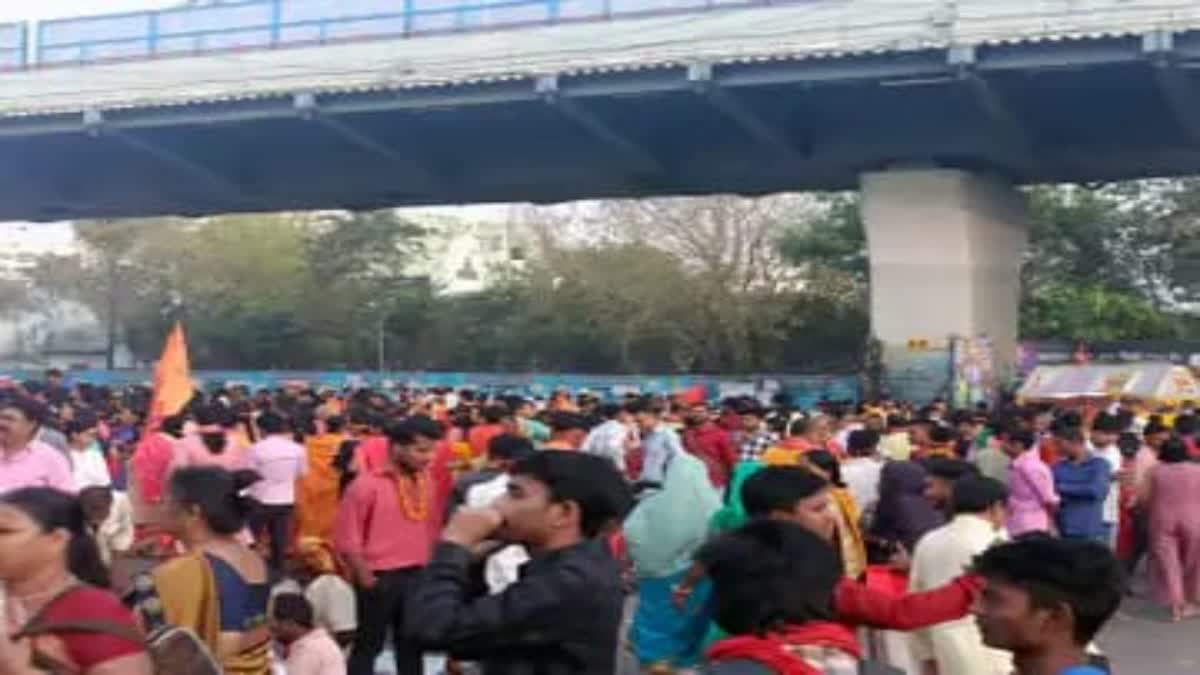 राजधानी पटना की रामनवमी शोभायात्रा