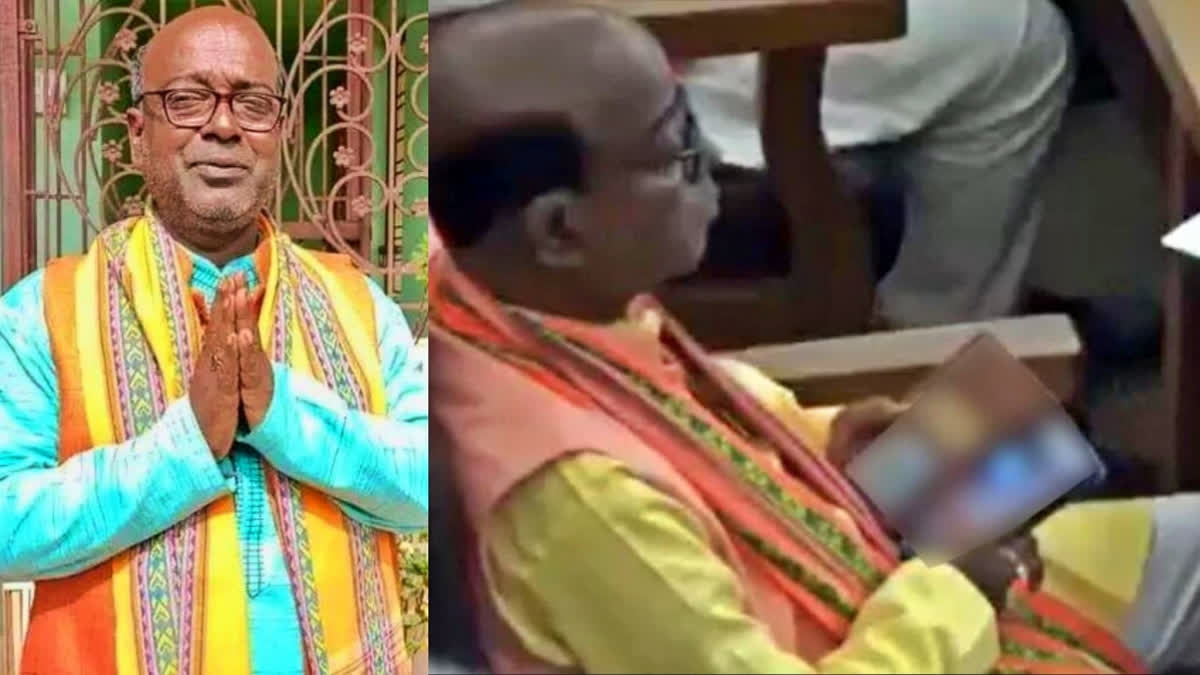 Tripura BJP MLA caught on camera watching porn in Assembly session