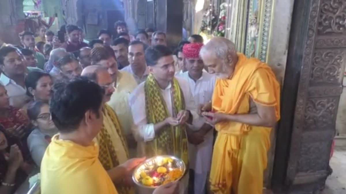 Sachin Pilot Worshipped Lord Rama