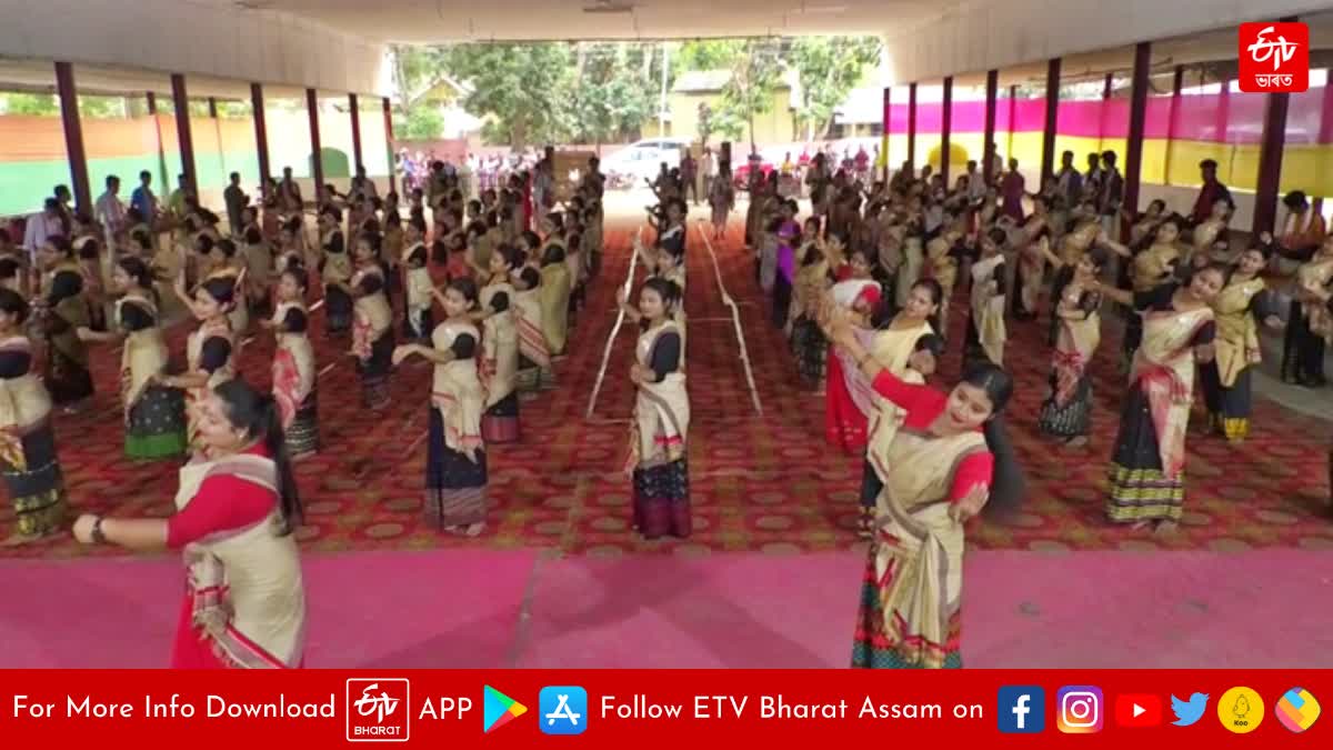 Bihu dance training