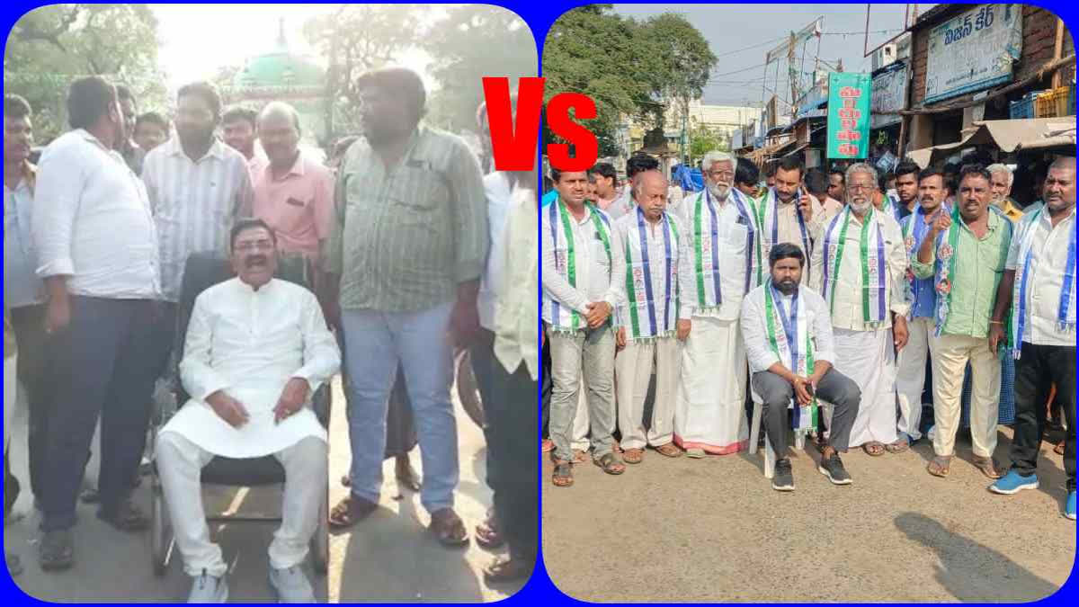 WAR BETWEEN MLA MEKAPATI AND YCP LEADERS