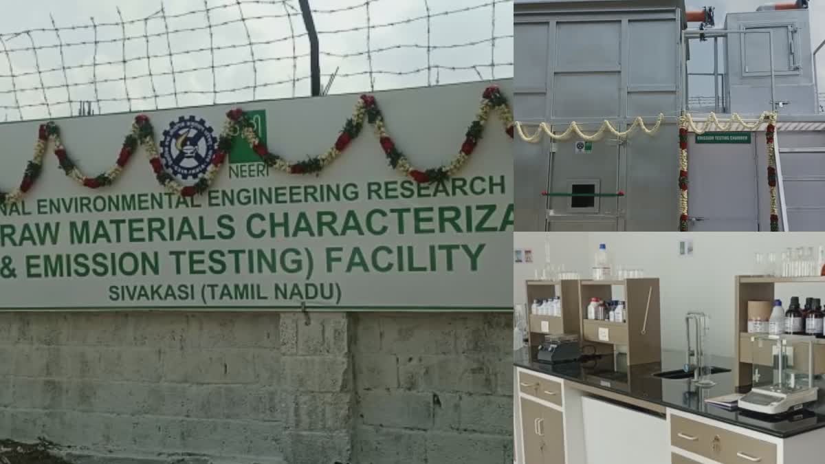 new laboratory has been opened for firecrackers