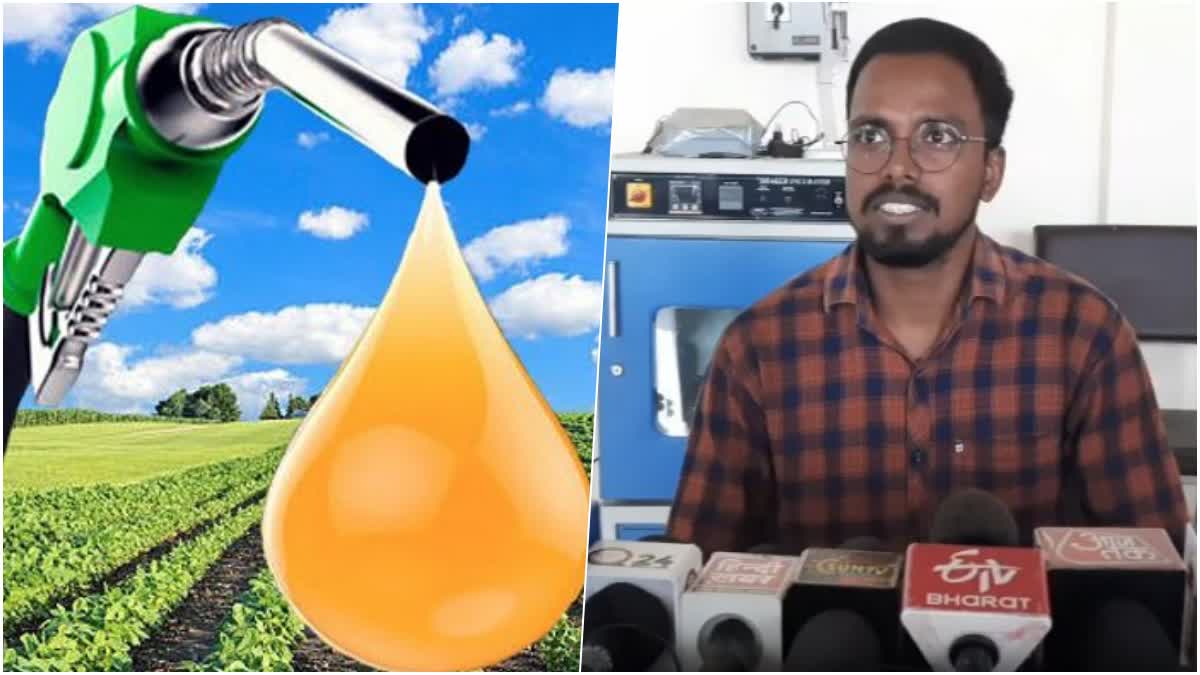 NIT Hamirpur Student producing Biodiesel from Waste Cooking Oil