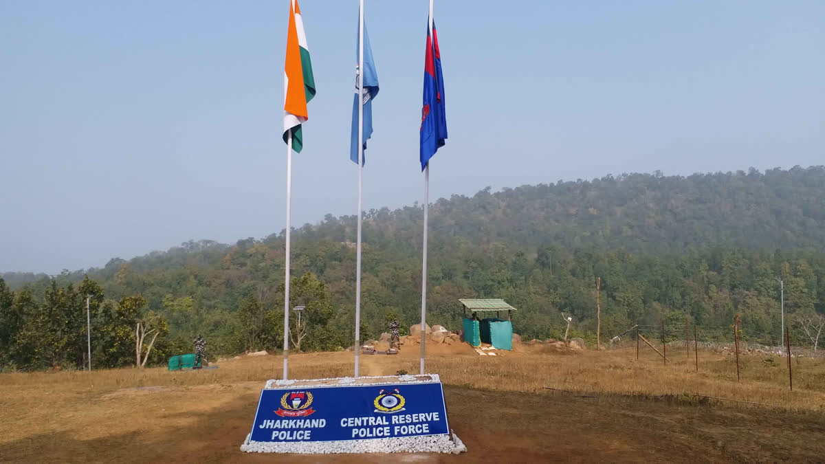 Electricity being given to villagers from security forces camp in BudhaPahar Area