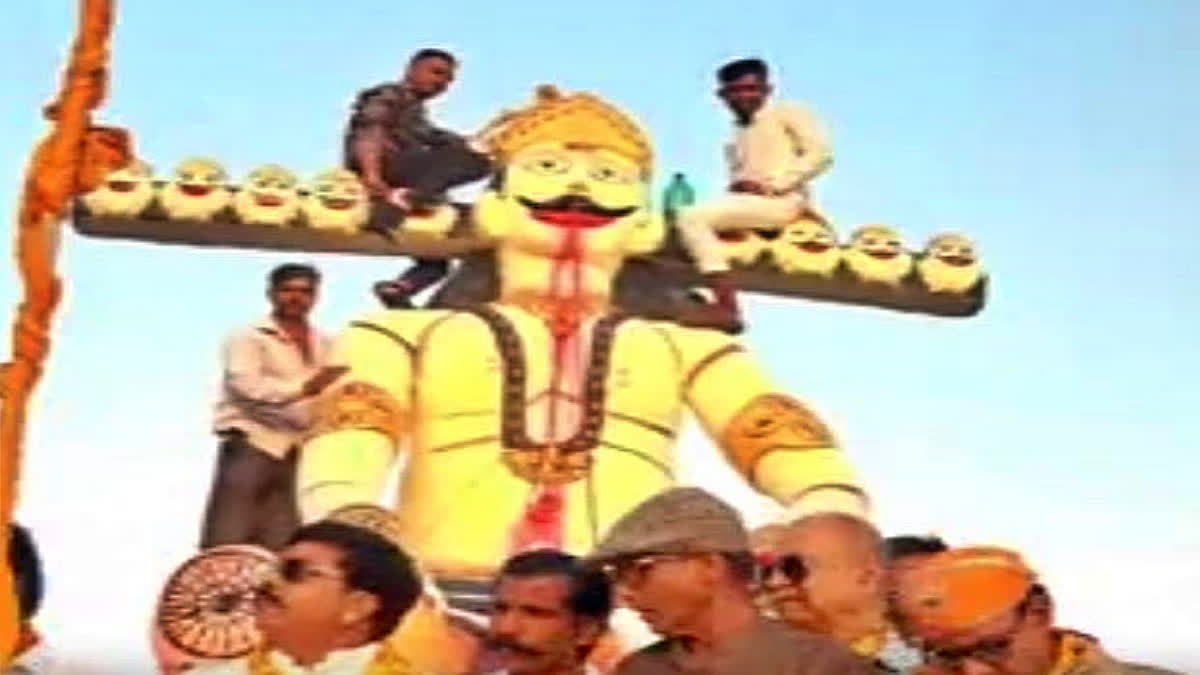 They cut Ravana's nose: Unique festival at Chiklana village in MP's Ratlam