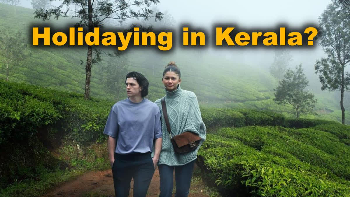 Tom Holland Zendaya in Kerala