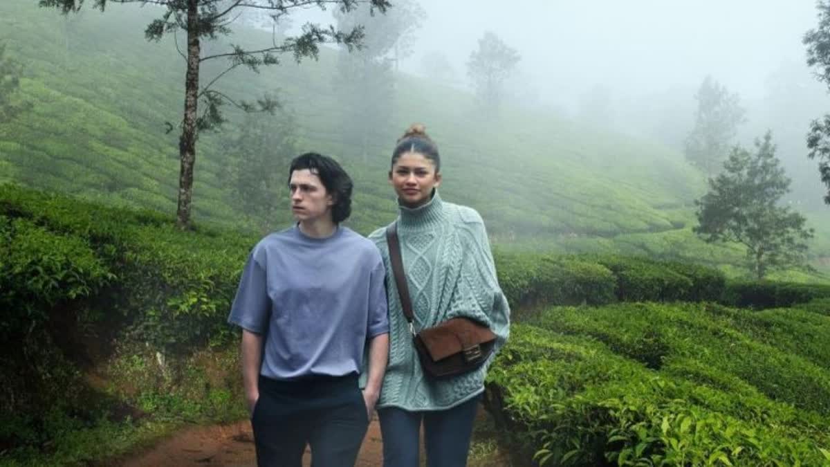 Tomdaya in Kerala  Tom Holland Zendaya in Kerala  Tom Holland Zendaya in India  Tom Holland Zendaya latest news  Tom Holland Zendaya india visit  Kerala Tourism april fool post  Kerala Tourism instagram  ടോം ഹോളണ്ട്  സിൻഡയ  സിൻഡയ കേരളത്തിൽ  ടോം ഹോളണ്ട് കേരളത്തിൽ  ടോം ഹോളണ്ട് സിൻഡയ വൈറൽ മൂന്നാർ ചിത്രം  കേരള ടൂറിസം വകുപ്പ്  കേരള ടൂറിസം വകുപ്പ് ഇൻസ്റ്റഗ്രാം  ടോം ഹോളണ്ട് സിൻഡയ ഇന്ത്യ സന്ദർശനം  ടോം ഹോളണ്ട് സിൻഡയ കേരളം സന്ദർശനം  ടോം ഹോളണ്ട് സിൻഡയ മൂന്നാർ സന്ദർശനം